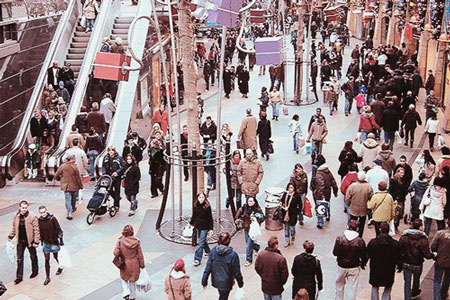 Shopping Centre Crowd